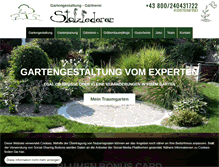 Tablet Screenshot of gartenbau-stolzlederer.at